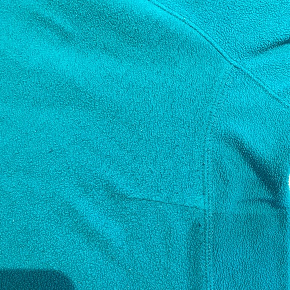 Columbia Glacial Fleece Quarter-Zip Teal Jumper Women’s Large - Picture 8 of 9